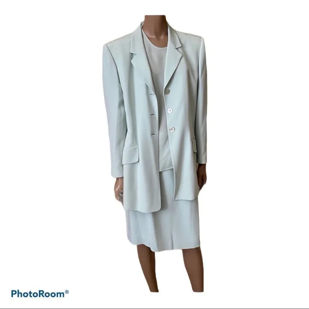 Jones New York 3 pieces 100% silk suit size 14